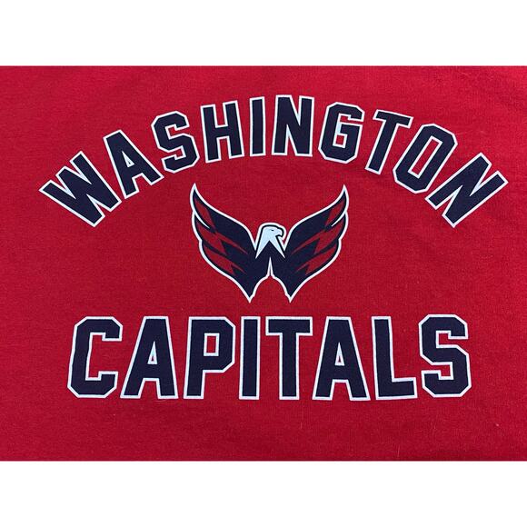 Washington Capitals NHL red sweater size 2XL Wright and Ditson - Picture 7 of 7